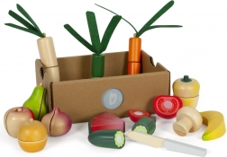 Set de fructe și legume de tăiat Fresh de la Small Foot