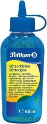 Adeziv cu sclipici PELIKAN 60 ml turcoaz