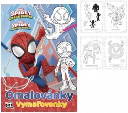 Carte de colorat SPIDEY A4