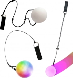 Minge LED luminoasă pentru jonglerie