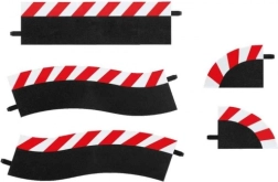 borduri exterioare pentru pit lane pentru piste Carrera Evolution/Digital 132/124, set 5 buc.