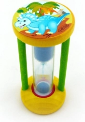 Clepsidră pentru cronometrarea periajului dinților – dinozaur