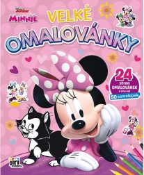 Caiet mare de colorat Minnie