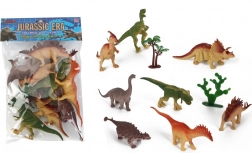 Set de dinozauri din plastic – 10 piese