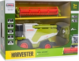 Combine RC pentru copii 1:24 verde cu efect de fum