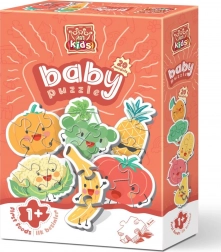 ART PUZZLE Baby Puzzle Fructe și legume (2-4 piese)