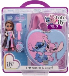 Disney ILY 4Ever mini păpușă Stitch & Angel cu accesorii