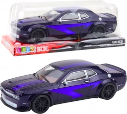 Mașină sport de curse cu mecanism cu fricțiune – mov închis