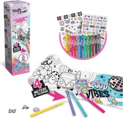 Style4Ever carte de colorat pe rolă