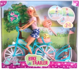 Păpușa Steffi călătorie cu bicicleta