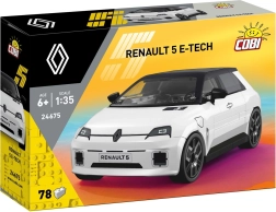Cobi Renault 5 e-tech electric 1:35 (78 de piese) - 1 bucată