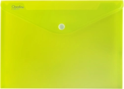 Plic cu capsă A5 Opaline verde lime
