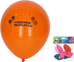 Baloane gonflabile „La mulți ani” de 30 cm - 5 buc.