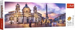 Puzzle panoramă 500 piese - Piazza Navona, Roma