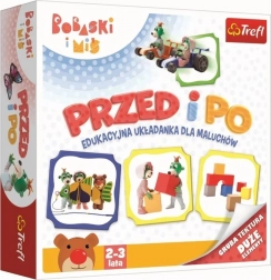Înainte și după – puzzle educativ BOBASKI I MIŚ