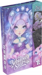 NEBULOUS STARS carte de colorat cu acuarele de buzunar