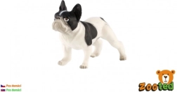 Bulldog francez – figurină din plastic 6 cm