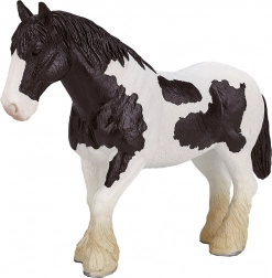 Mojo figurină cal Clydesdale alb-negru