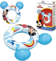 Colac gonflabil pentru copii Bestway Mickey Mouse cu urechi