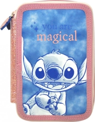 Penar cu doua compartimente Stitch cu echipament