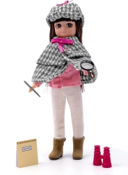 Costumaș detectiv Lottie pentru păpuși