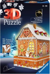 Puzzle 3D Ravensburger Căsuța de turtă dulce 216 piese