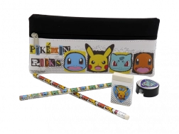 Set școlar mic cu Pokémon