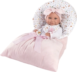 Llorens New Born fetiță, bebeluș realist de 40 cm