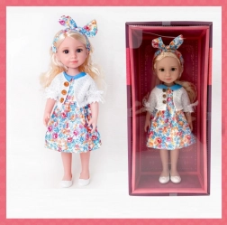 Păpușă cu păr blond 38 cm