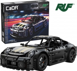 Set de construcție CaDA mașină sport RUF GT 1:10 negru – 1655 piese