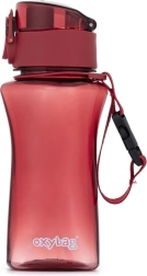 Sticlă pentru băut OXY TWiST 400 ml roșu pastel