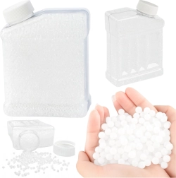 Bile hidrogel pentru pistoale cu gel, albe – 20000 buc