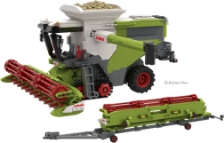 Set de construcție Brixies Plus Claas Lexion 8900 Terra Trac cu remorcă