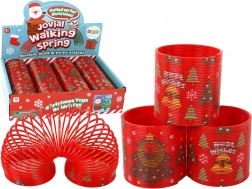 Arculetă roșie cult clasic cu motiv de Crăciun 6 cm