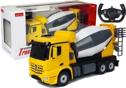 Camion Mercedez-Benz Arocs Rastar 1:14 teleghidat galben