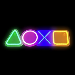 Lampă LED neon în formă de controller de joc