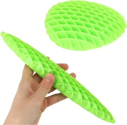 Jucărie senzorială antistres galbenă Fidget Worm pentru întindere