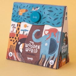 Puzzle din lemn Londji savană