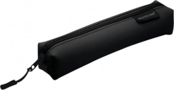 Etui îngust PASTELINI neagră cu fixare elastică