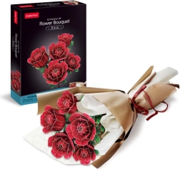 Puzzle 3D buchet mare de trandafiri