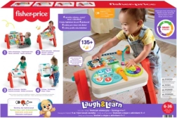 Măsuță de joacă vorbitoare 4 în 1 FISHER-PRICE cu Smart Stages