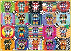 Puzzle Tantan și Momo 500 piese