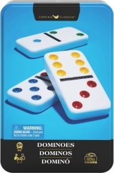 Domino în cutie de tablă