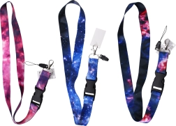 Lanyard pentru gât cu carabină din plastic Zodiac
