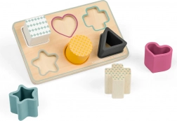 bigjigs toys puzzle de introdus forme din lemn fsc