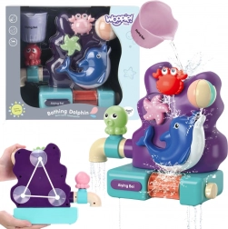 Jucărie de apă pentru cadă cu fântână și delfin WOOPIE