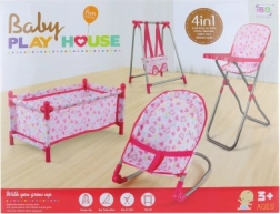 Set pentru păpuși 4‑în‑1