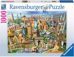 Puzzle monumente mondiale 1000 piese RAVENSBURGER