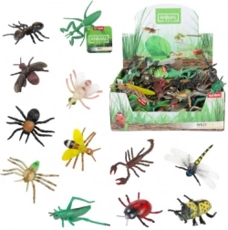 Insecte din plastic 6–13 cm, mix de specii