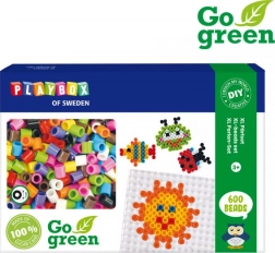 Mărgele termoadezive PLAYBOX Go Green XL 600 buc